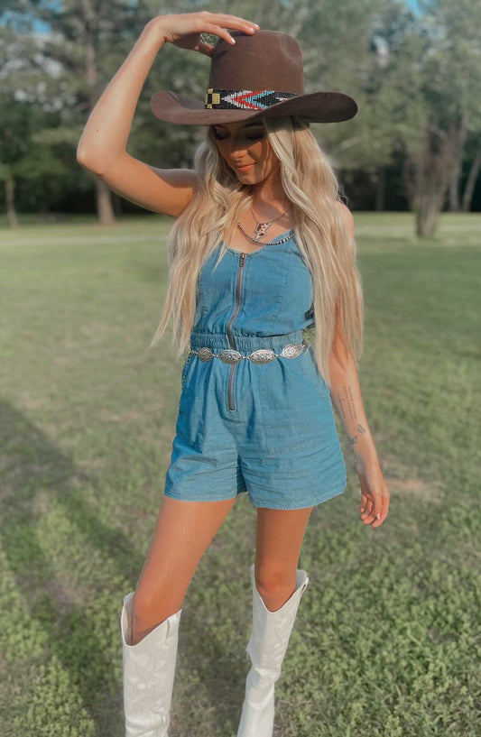 The Cowgirl Romper