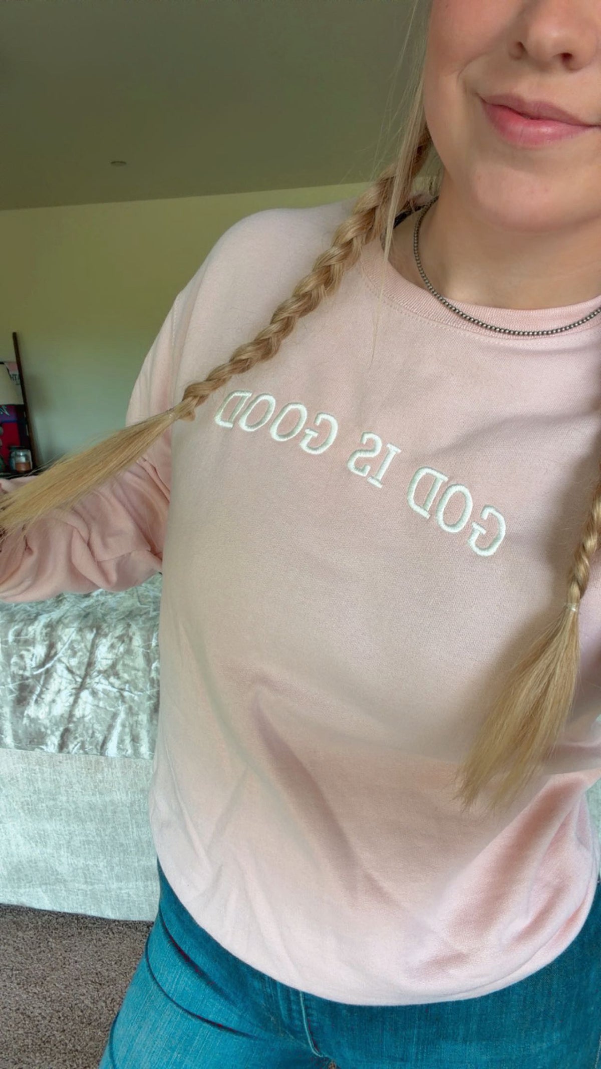 God Is Good Crewneck