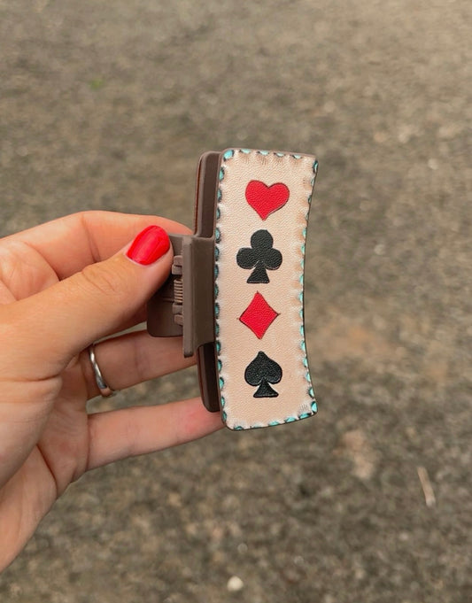 Cards Claw Clip
