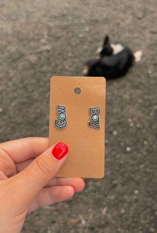 CowBoy Earrings