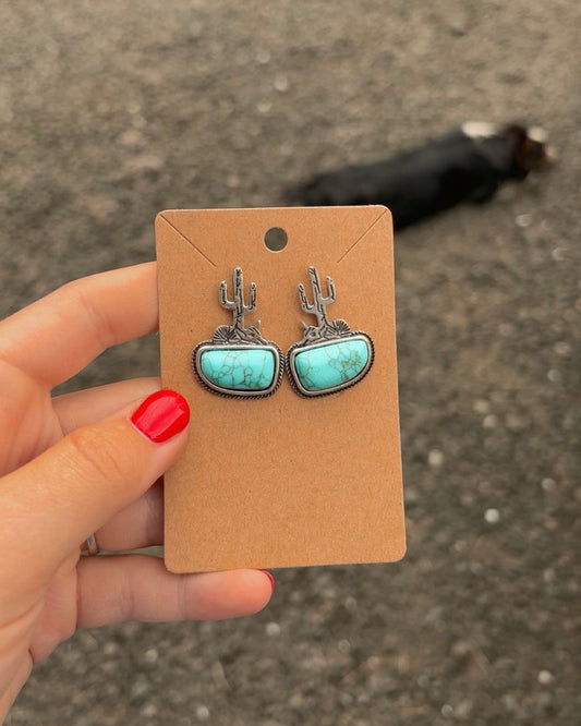 Western Cactus Studs