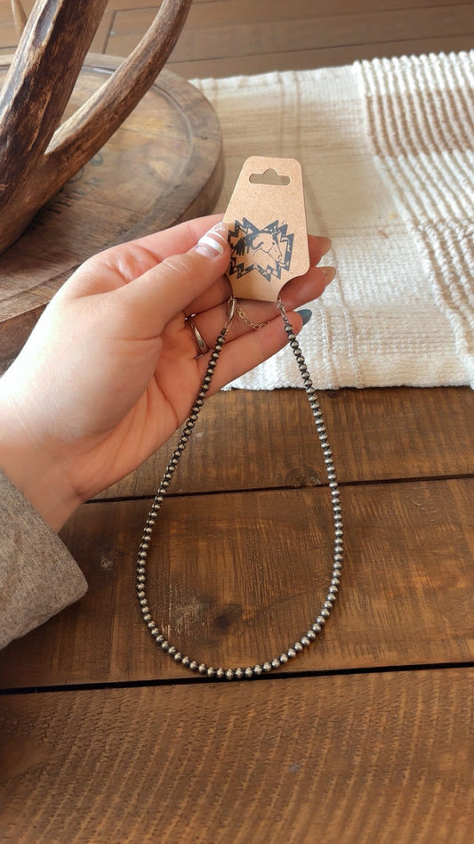 4mm Sterling Silver Choker