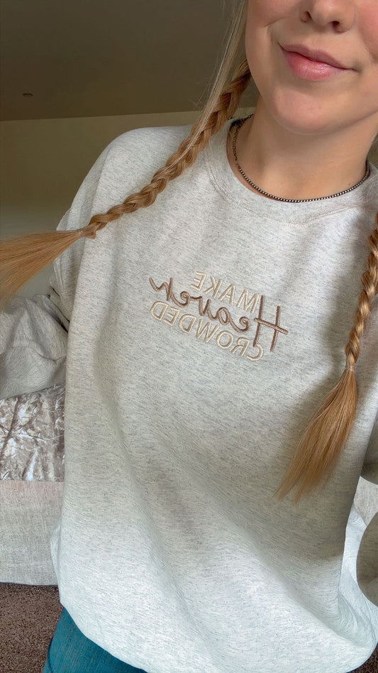 Make Heaven Crowded Crew Neck